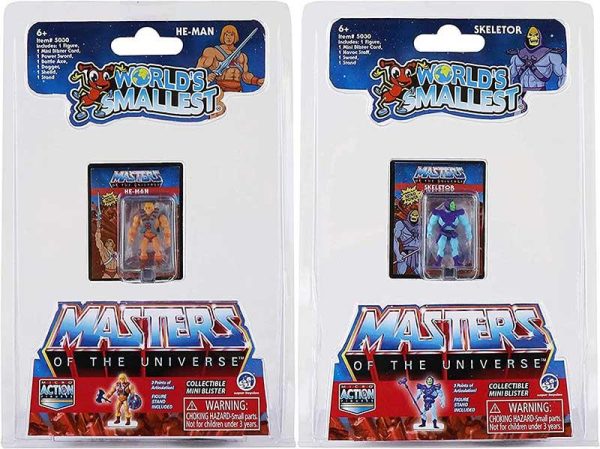 Action Micro Figures Masters Of The Universe The World's Smallest Figures 3cm