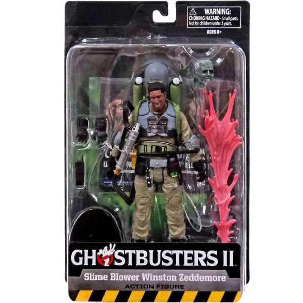 Diamond Select Ghostbusters II: Slime Blower Winston Zeddemore Φιγούρα 18cm