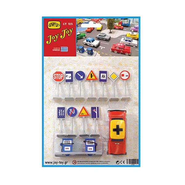 Joy-Τoy Σετ με Αυτοκινητάκια City Traffic 103