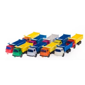 BedFord Joy-Toy Φορτηγό Ανατρεπόμενο Μπλε Κουβούκλιο & Μπλε Καρότσα