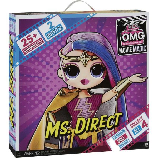 Lol Surprise O.M.G. Movie Magic Ms. Direct Κούκλα με 25 Εκπλήξεις