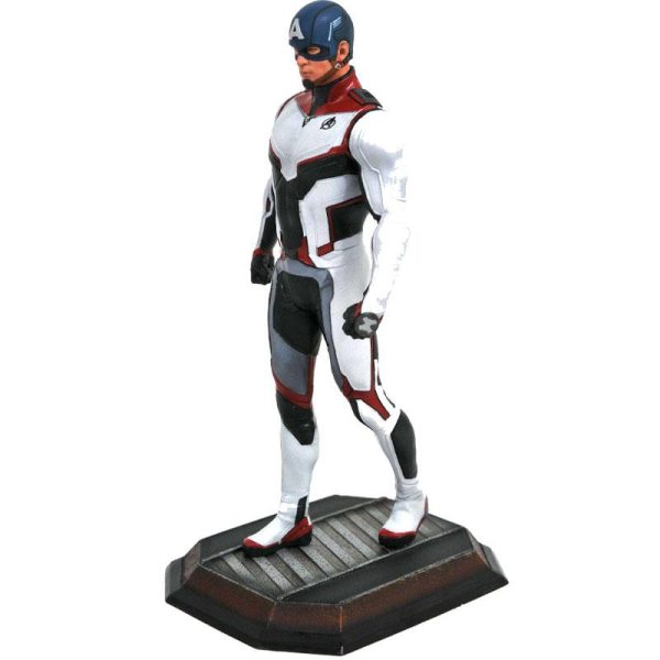 Avengers Endgame Marvel Movie Gallery Team Suit Captain America 23cm