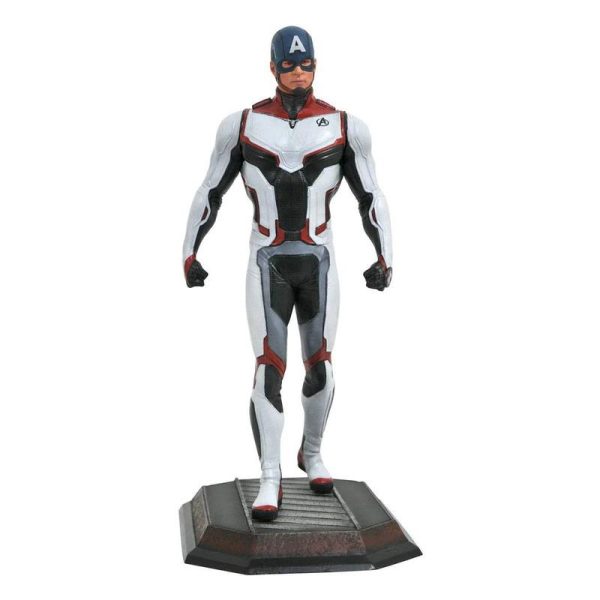 Avengers Endgame Marvel Movie Gallery Team Suit Captain America 23cm