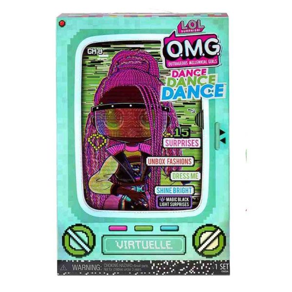 Lol Surprise O.M.G. Dance Dance Dance Virtuelle Κούκλα με 15 Εκπλήξεις