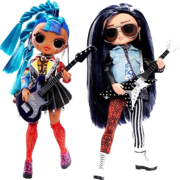 Lol Surprise O.M.G. Remix Punk Girl & Rocker Boi Σετ με 2 Κούκλες