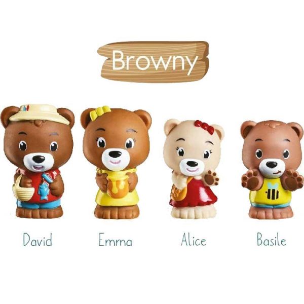 Les Klorofil Οικογένεια BROWNY