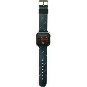 Minecraft Led Watch Παιδικό Ρολόι Χειρός