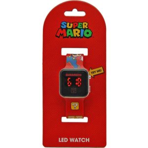 Super Mario Led Watch Παιδικό Ρολόι Χειρός