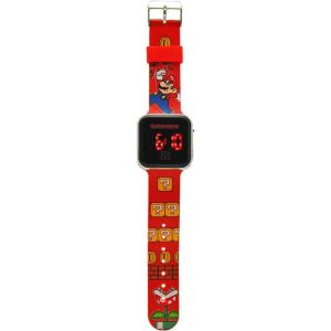 Super Mario Led Watch Παιδικό Ρολόι Χειρός