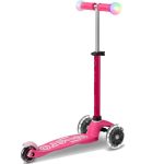 Mini Micro Deluxe Magic LED Pink – Πατίνι Τρίτροχο