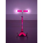 Mini Micro Deluxe Magic LED Pink – Πατίνι Τρίτροχο