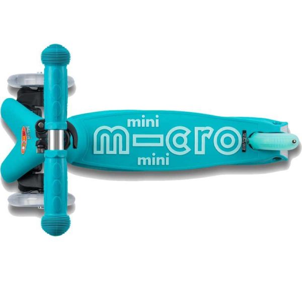 Mini Micro Deluxe Foldable Aqua – Πατίνι Τρίτροχο