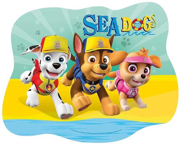 Paw Patrol 4x Shaped Puzzles