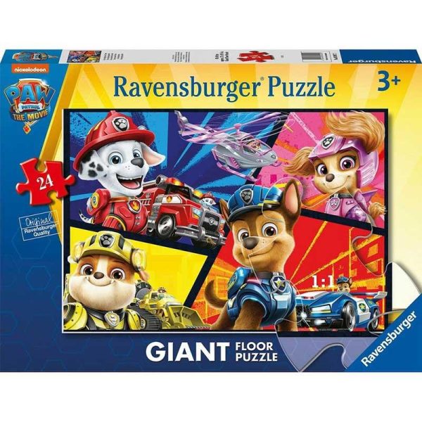 Paw Patrol Giant Floor Puzzle με 24 Κομμάτια