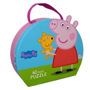 Peppa Pig Puzzle Βαλιτσάκι Peppa 40 Κομμάτια