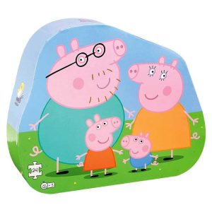 Peppa Pig Puzzle Οικογένεια της Peppa 24 Κομμάτια