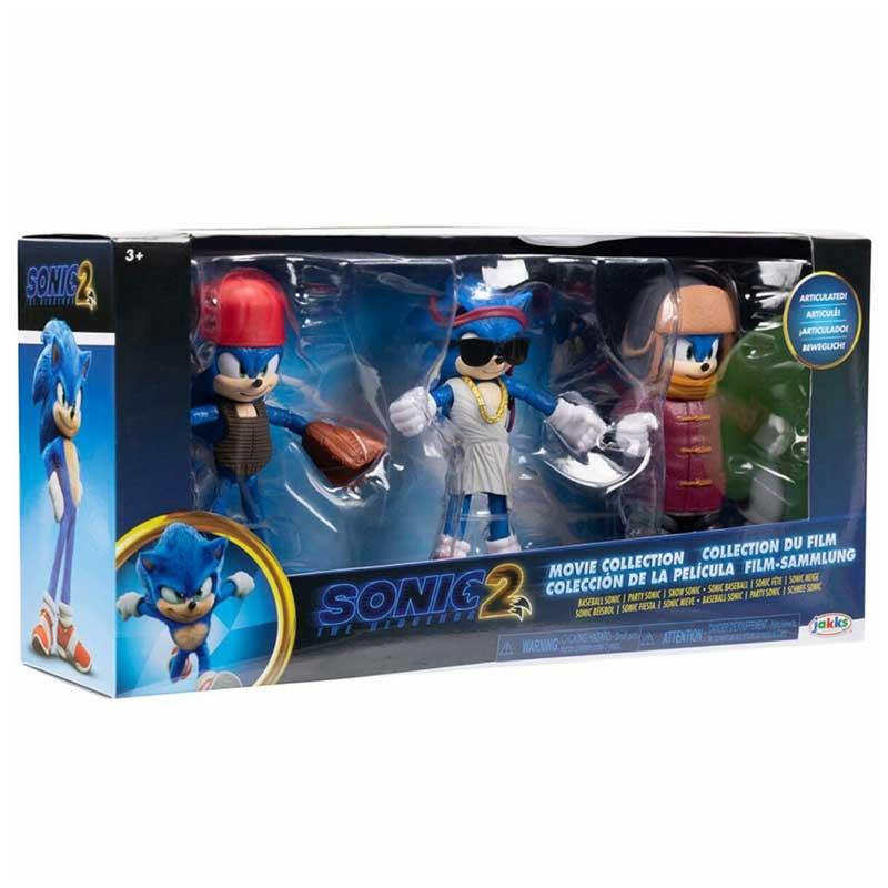 Boneco Action Figure Sonic 2 Filme The Hedgehog C/caixa 10cm