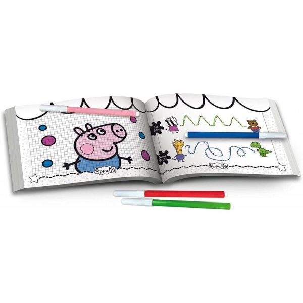 Lisciani Giochi Ζωγραφική Peppa Pig Σχολείο Σχεδίου