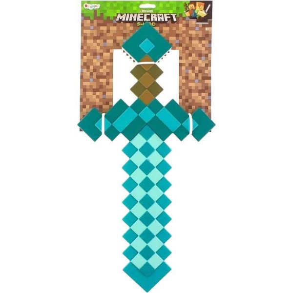 Minecraft Plastic Replica Diamond Sword - Σπαθί 51 cm