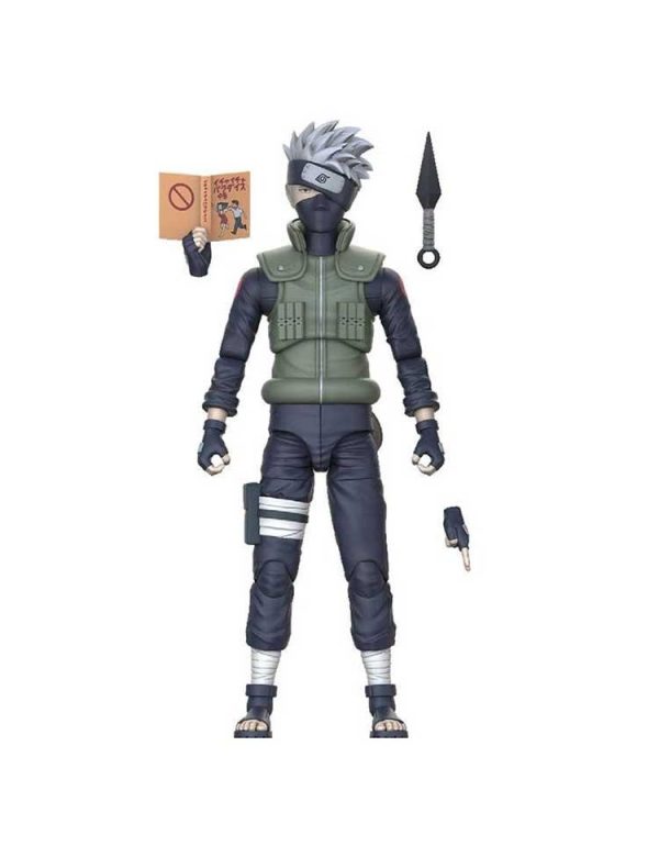 The Loyal Subjects Naruto Shippuden BST AXN Kakashi Hatake Figure 13cm