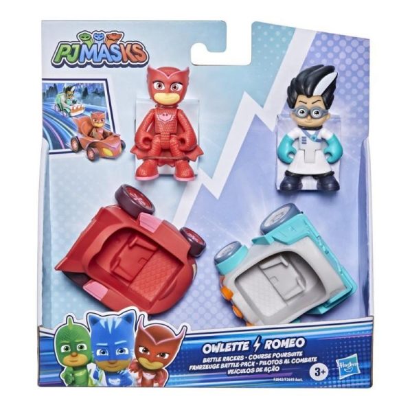 PJ Masks Owlette & Romeo Σετ Φιγούρες