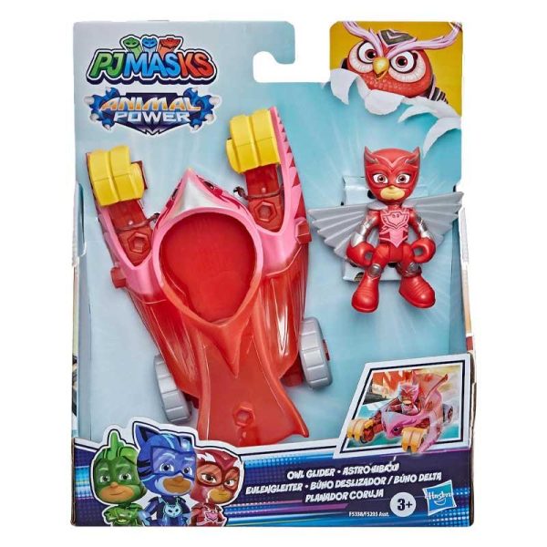 PJ Masks Animal Power Owl Glider - Φιγούρα & Όχημα