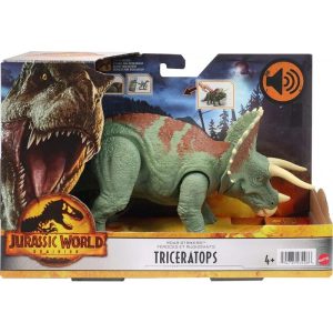 Jurassic World Roar Strikers Triceratops #HDX17 / HDX34
