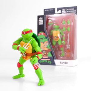 The Loyal Subjects Teenage Mutants Ninja Turtles Raphael BST AXN Figure 13cm
