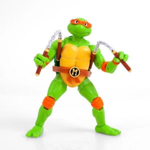 The Loyal Subjects Teenage Mutants Ninja Turtles Michelangelo BST AXN Figure 13cm