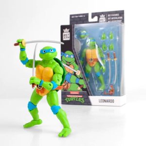 The Loyal Subjects Teenage Mutants Ninja Turtles Leonardo BST AXN Figure 13cm