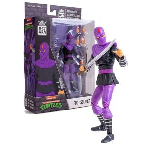 The Loyal Subjects Teenage Mutants Ninja Turtles Foot Soldier BST AXN Figure 13cm
