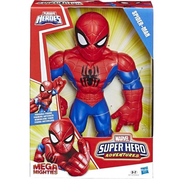 Marvel Super Hero Adventures - Mega Mighties Spider-Man Φιγούρα 25cm