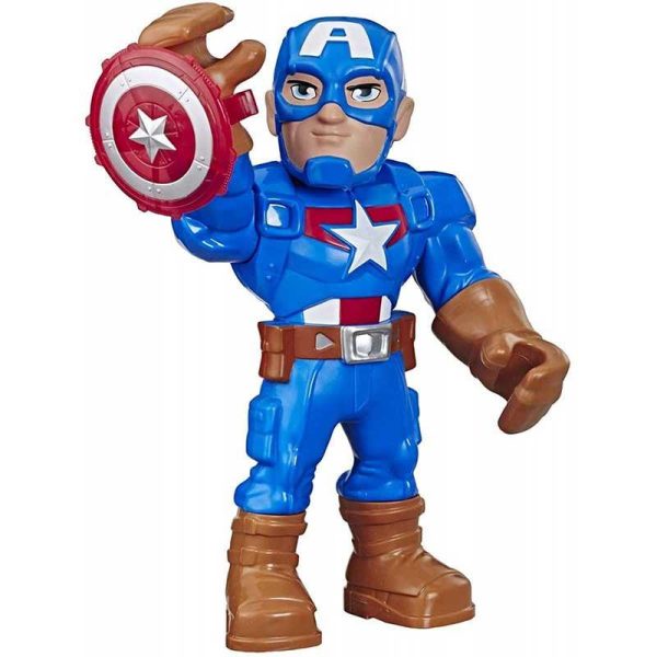 Marvel Super Hero Adventures - Mega Mighties Captain America Φιγούρα 25cm