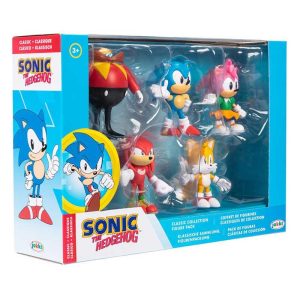 Sonic The Hedgehog 5-Pack Σετ με 5 Φιγούρες 6cm