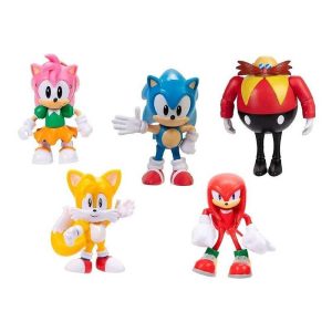 Sonic The Hedgehog 5-Pack Σετ με 5 Φιγούρες 6cm