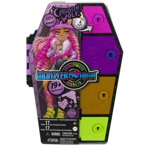 Monster High Skulltimate Secrets Clawdeen Wolf Κούκλα #HKY61
