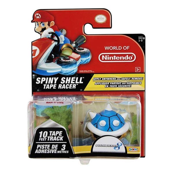 World of Nintendo Series Mario Kart 8 Tape Racer Figure - Spiny Shell