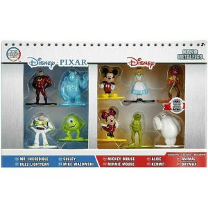 Disney Pixar Nano Metalfigs 10 Pack - Σετ με 10 Μεταλλικές Φιγούρες 4cm