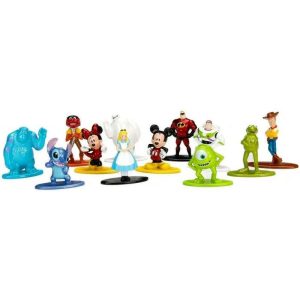 Disney Pixar Nano Metalfigs 10 Pack - Σετ με 10 Μεταλλικές Φιγούρες 4cm