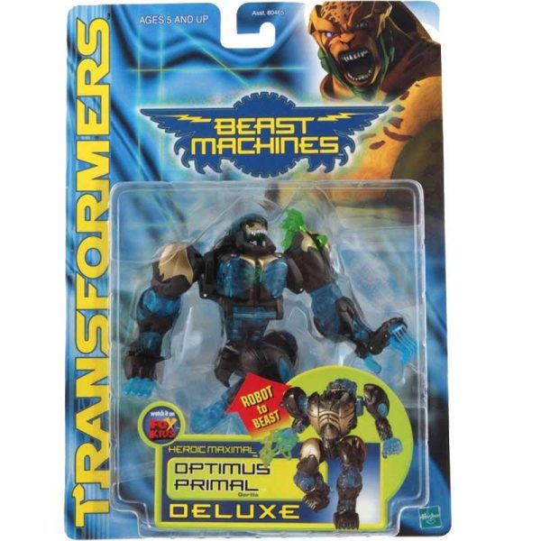 Transformers Beast Machines Deluxe Maximal Optimus Primal Gorilla - 2001
