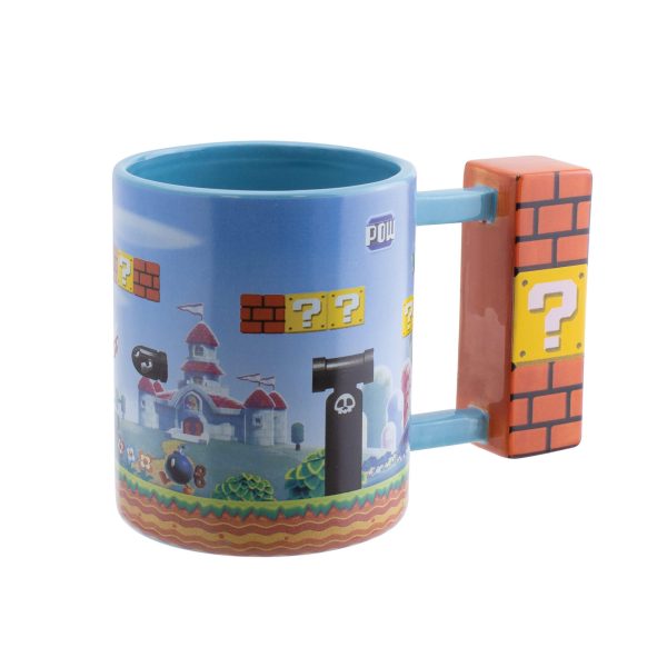 Paladone Super Mario Level Shape Mug - Κεραμική Κούπα 525ml