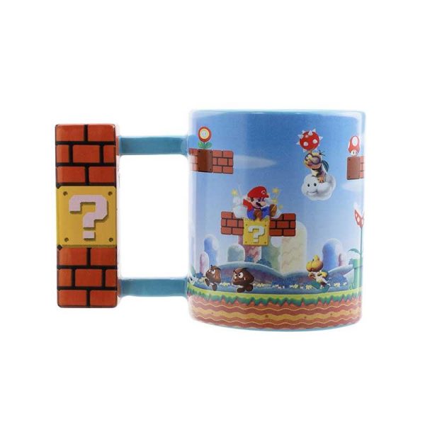 Paladone Super Mario Level Shape Mug - Κεραμική Κούπα 525ml