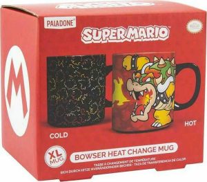 Paladone Super Mario Bowser Heat Change Mug - Κεραμική Κούπα 550ml