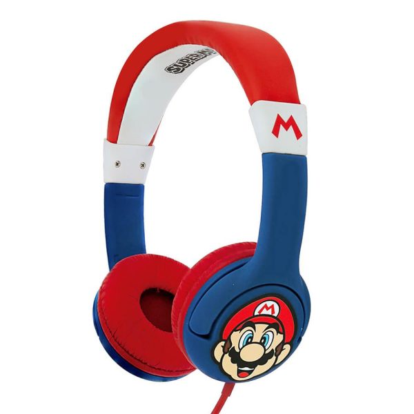 OTL Super Mario Παιδικό Gaming Headset - Παιδικά Ακουστικά Μπλε/Κόκκινο