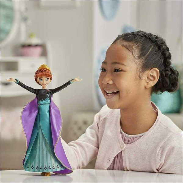 Disney Frozen Κούκλα Άννα Μουσική Περιπέτεια