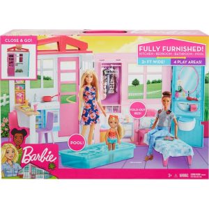 Barbie Νέο Σπίτι Βαλιτσάκι #FXG54