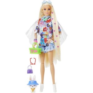 Barbie Extra Flower Power Κούκλα #HDJ45