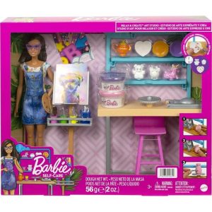 Barbie Relax & Create Art Studio - Στούντιο Ζωγραφικής με Κούκλα #HCM85