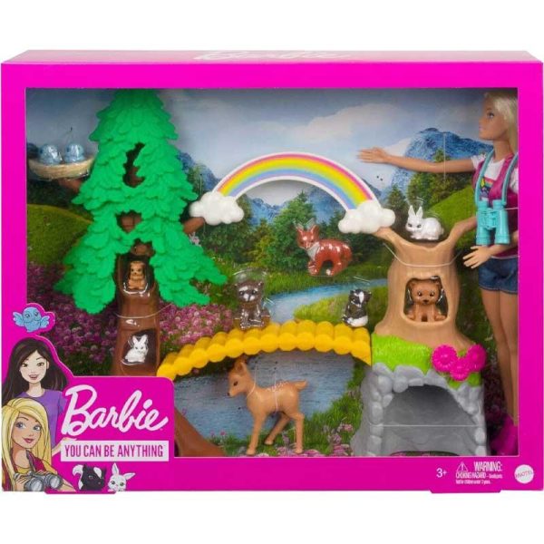 Barbie Wilderness Guide - Κούκλα Εξερευνήτρια στο Δάσος #GTN60