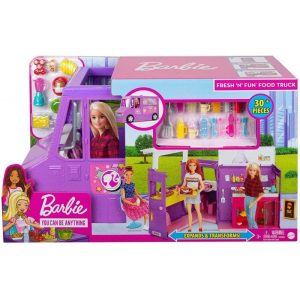 Barbie Fresh N Fun Food Truck Καντίνα #GMW07